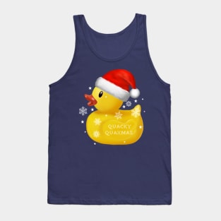 Christmas rubber duck Tank Top